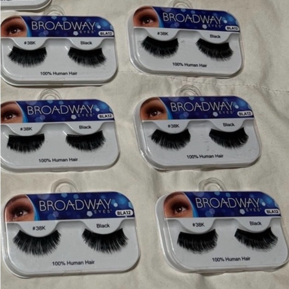 Broadway 6 pair Eyelash strip set